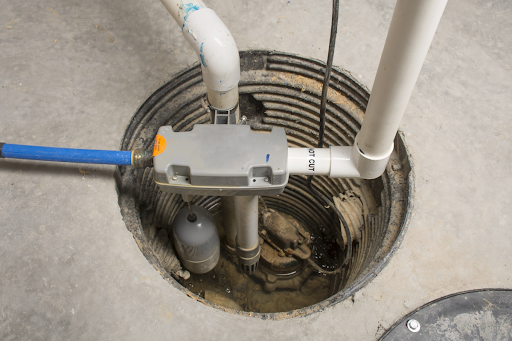 Sump pump installed in lowest part of home in Toronto, ON.